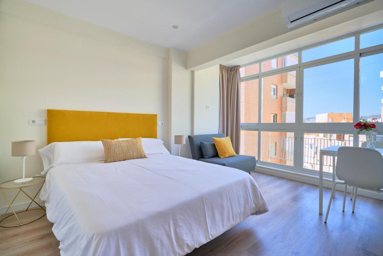 מאלגה Malaguetabeach Apartment מראה חיצוני תמונה